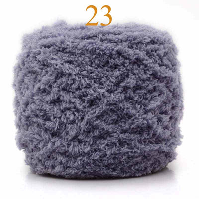 Bufanda de Cachemira Coral Tejida a Mano - Hilo de 3 Hebras con Orilla Delicada - Image 31