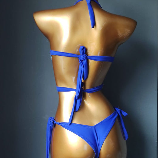 Bikini Adhesivo con Cristales Brillantes - Diseño Europeo Exclusivo - Image 9