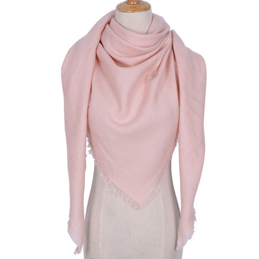 Bufanda Larga con Triángulos para Mujer - Chal Otoño Invierno - Image 32