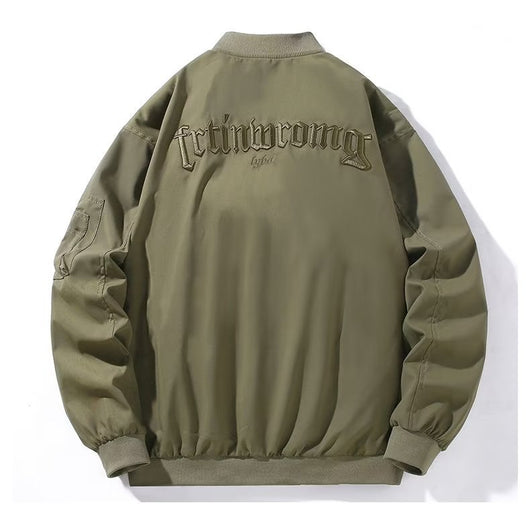 Chamarra de Piloto Bordada y Acojinada para Hombre - Image 20