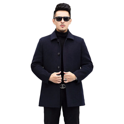 Abrigo Casual Reversible de Nylon para Hombre - Doble Cara Térmica - Image 10