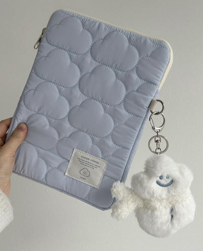 Funda para Tablet con Bordado de Nubes - Almacenamiento Adorable - Image 13