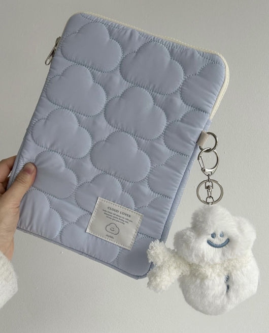Funda para Tablet con Bordado de Nubes - Almacenamiento Adorable - Image 13