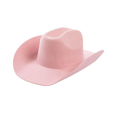 Sombrero Vaquero de Fieltro de Lana con Estilo Casual - Image 5
