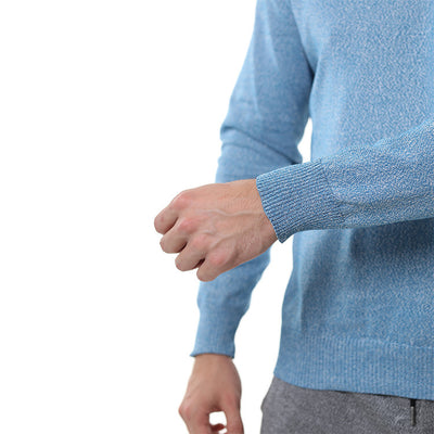 Playera Protectora Cuello Redondo Azul para Hombre - Image 4