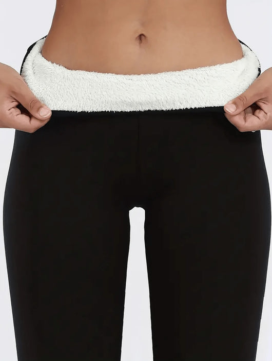 Leggins Talle Alto de Lana de Cordero con Elasticidad Premium - Image 23
