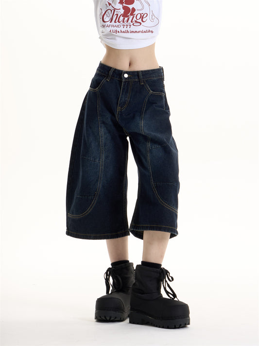 Jeans Deconstructivos Estilo Hot Girl Retro Americano - Image 2