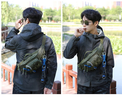 Bolsa de Cintura Multifuncional Impermeable para Hombre - Image 37