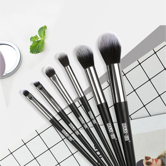 Set de 6 Brochas de Maquillaje Profesional para Rubor y Sombra - Image 2