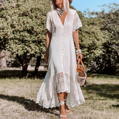 Vestido Ajustado Escote V Estilo Europeo para Mujer - Image 11