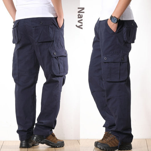 Pantalones de Trabajo Multibolsillos Hombre Cómodos y Resistentes - Image 10