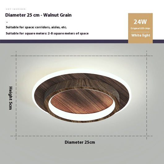Lámpara de Techo LED Nórdica para Pasillos y Entradas - Image 11