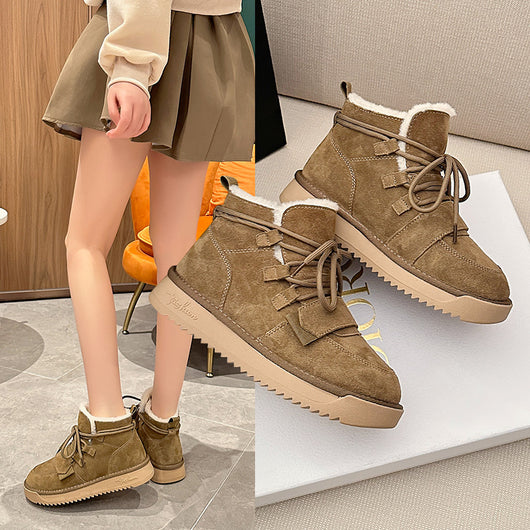 Zapatos Escolares Térmicos con Suela Gruesa y Aumento de Altura - Image 15