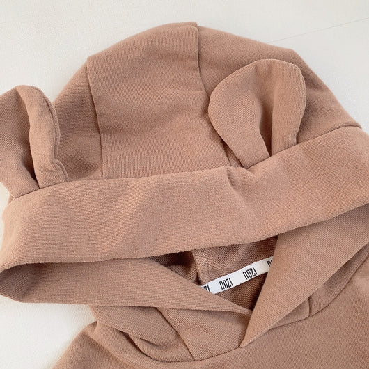 Sudadera con Capucha Oso Otoñal para Niños - Image 4