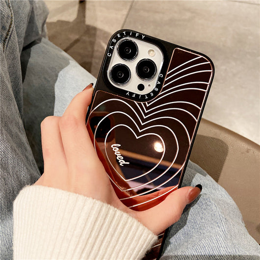 Funda para Celular Love Line Mirror - Protección Total y Suave - Image 8