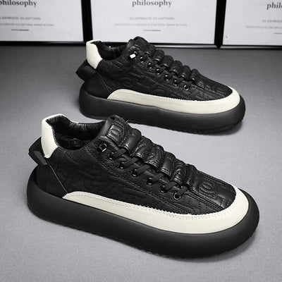 Zapatos Casuales de Cuero para Hombre - Estilo Deportivo Versátil - Image 6