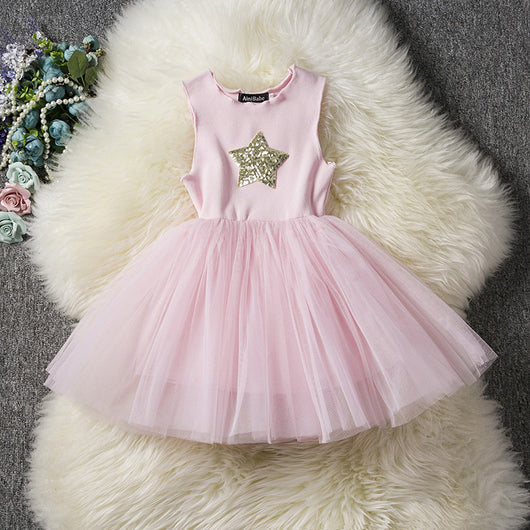 Vestido Princesa con Estrella Brillante - Image 5