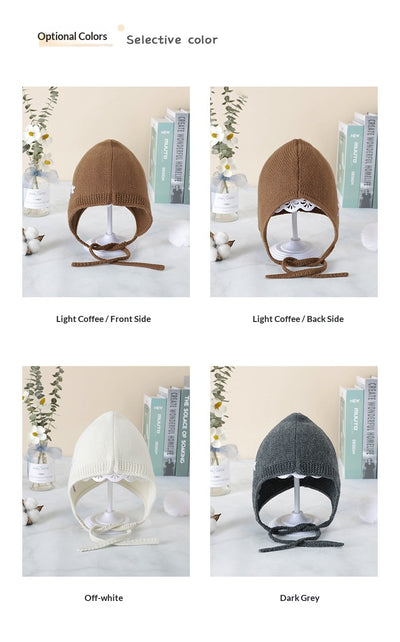 Gorro Tejido con Orejeras Bordadas a Mano - Protección Antiviento - Image 17