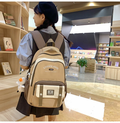 Mochila Versátil de Gran Capacidad con Diseño Moderno - Image 8