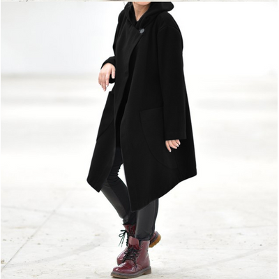 Sudadera Polar Suelta Larga con Protección al Viento para Mujer - Image 12