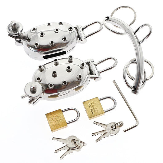Anillo de Acero Inoxidable para Control Íntimo Masculino - Image 10
