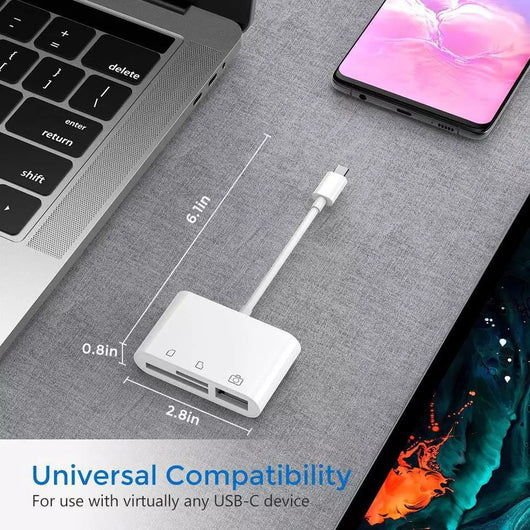 Lector de Tarjetas USB-C Multifunción 3 en 1 con OTG - Image 14