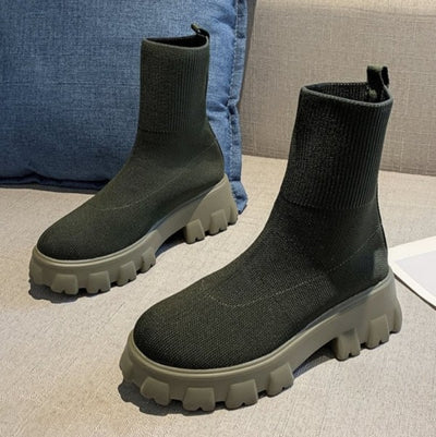 Botas de Invierno Talla Grande para Mujer - Diseño Independiente con Soporte Integrado - Image 18