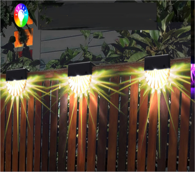 Luces Decorativas para Cercas con Diseño de Concha Multicolor - Image 7