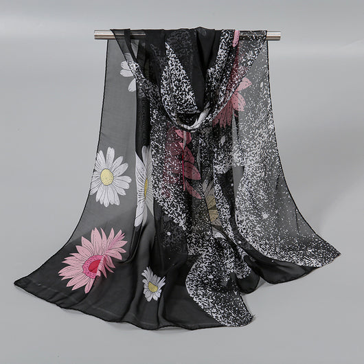 Pañuelo de Seda Chiffon Elegante para Mujer - Image 6