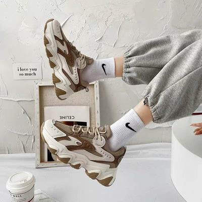 Tenis Deportivos Mujer Otoño Invierno con Bloques de Color - Image 11