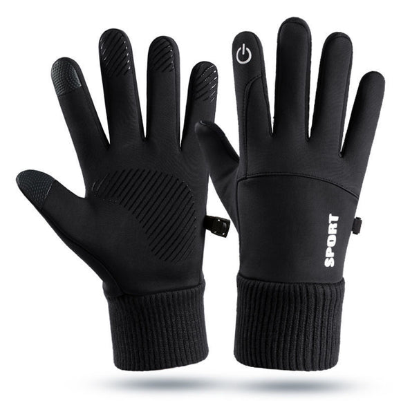 Guantes de Equitación Deportivos Plus Velvet Cálidos