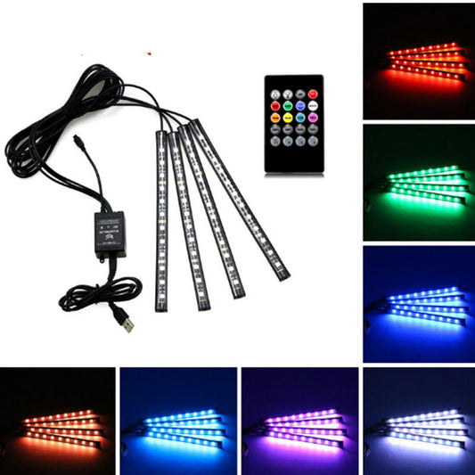 Control Remoto con Voz, Luz RGB y Sincronización Musical