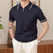 Polo Tejido Slim Fit Retro para Hombre