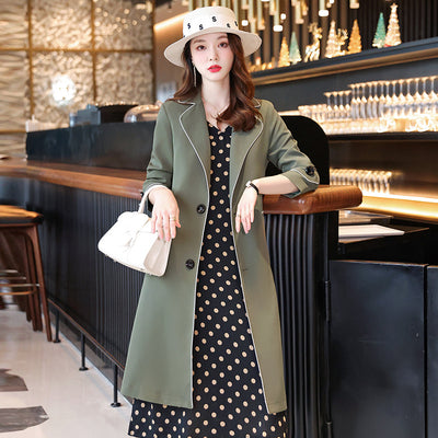 Blazer Suelto Estilo Británico para Mujer - Chaqueta Casual de Solapa - Image 5