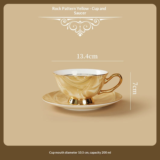Juego de Taza y Plato de Cerámica Premium con Diseño Impreso - Image 8