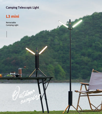 Linterna Telescópica de Camping Negra - Image 9