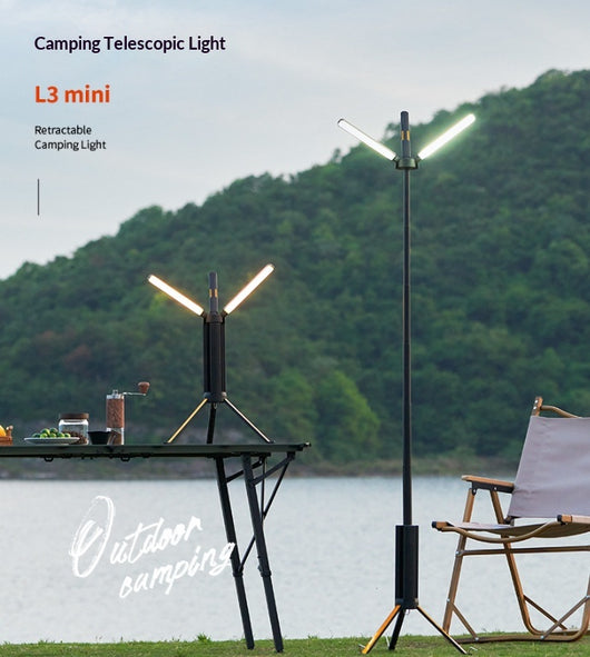 Linterna Telescópica de Camping Negra - Image 9