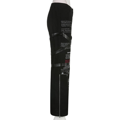 Pantalones Casuales Estampado Oscuro Street Spice - Image 14