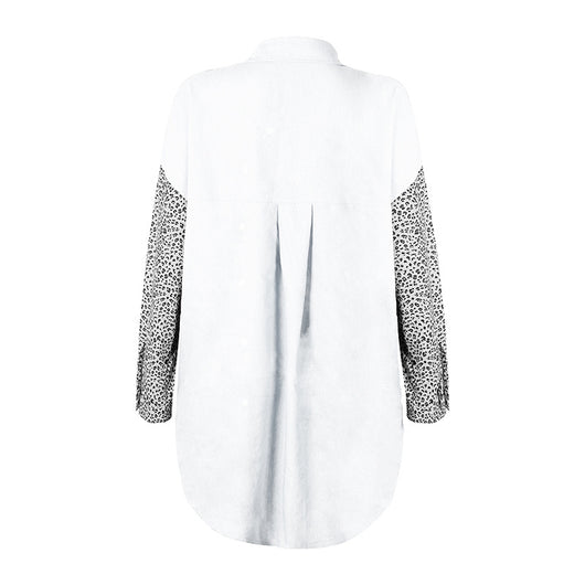 Cardigan de Solapa con Estampado Leopardo y Bolsillos - Image 22
