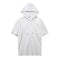 Sudadera Deportiva con Capucha Manga Corta para Hombre - Algodón Premium