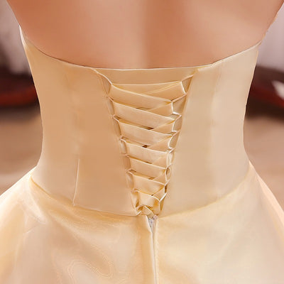 Vestido de Novia Corset Coreano Princesa Elegante - Image 3