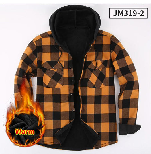 Sudadera Térmica con Capucha y Forro Polar Grueso para Hombre - Image 24