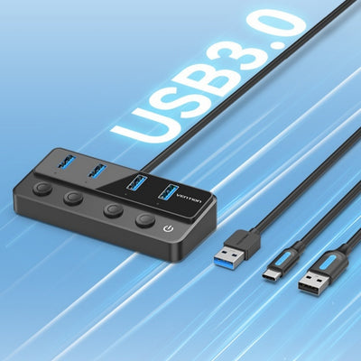 Estación de Expansión USB Multi-interfaz Vention - Dock Extensor Universal