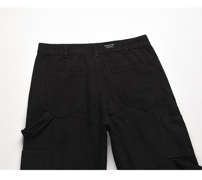 Pantalones Cargo Jeans Sueltos de Cadena Estilo Urbano - Image 20