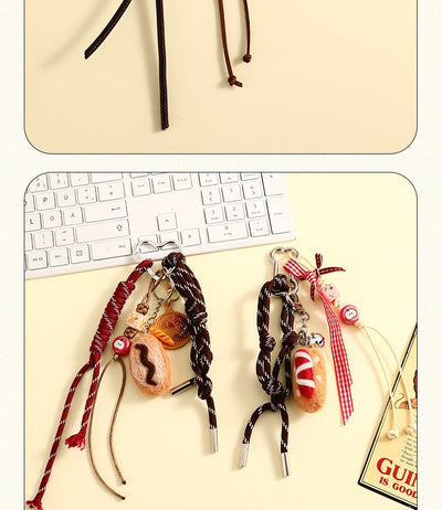 Llavero Decorativo de Fieltro Pan - Accesorio Escolar y Joyería Miniatura - Image 18