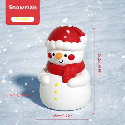 Lámpara Nocturna Muñeco de Nieve - Luz LED Suave para Dormitorio Infantil - Image 15