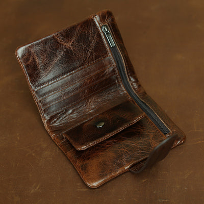 Cartera de Cuero Genuino para Mujer con Múltiples Compartimentos - Image 32