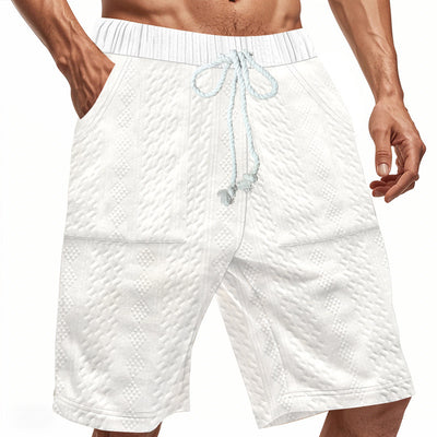 Shorts de Punto Jacquard Holgados para Hombre - Image 12