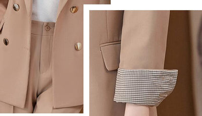 Blazer Ejecutivo Mujer Manga Larga Color Sólido - Image 2