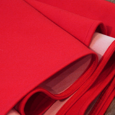 Vestido Largo Rojo de Manga Larga para Mujer - Image 5
